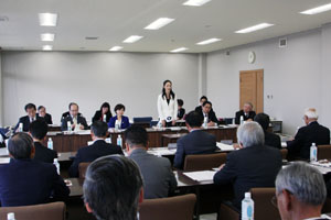 東京都北区議会が中之条町議会を訪問したときの画像
