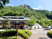 道の駅と嵩山