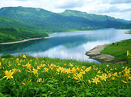 野反湖（のぞりこ）の画像